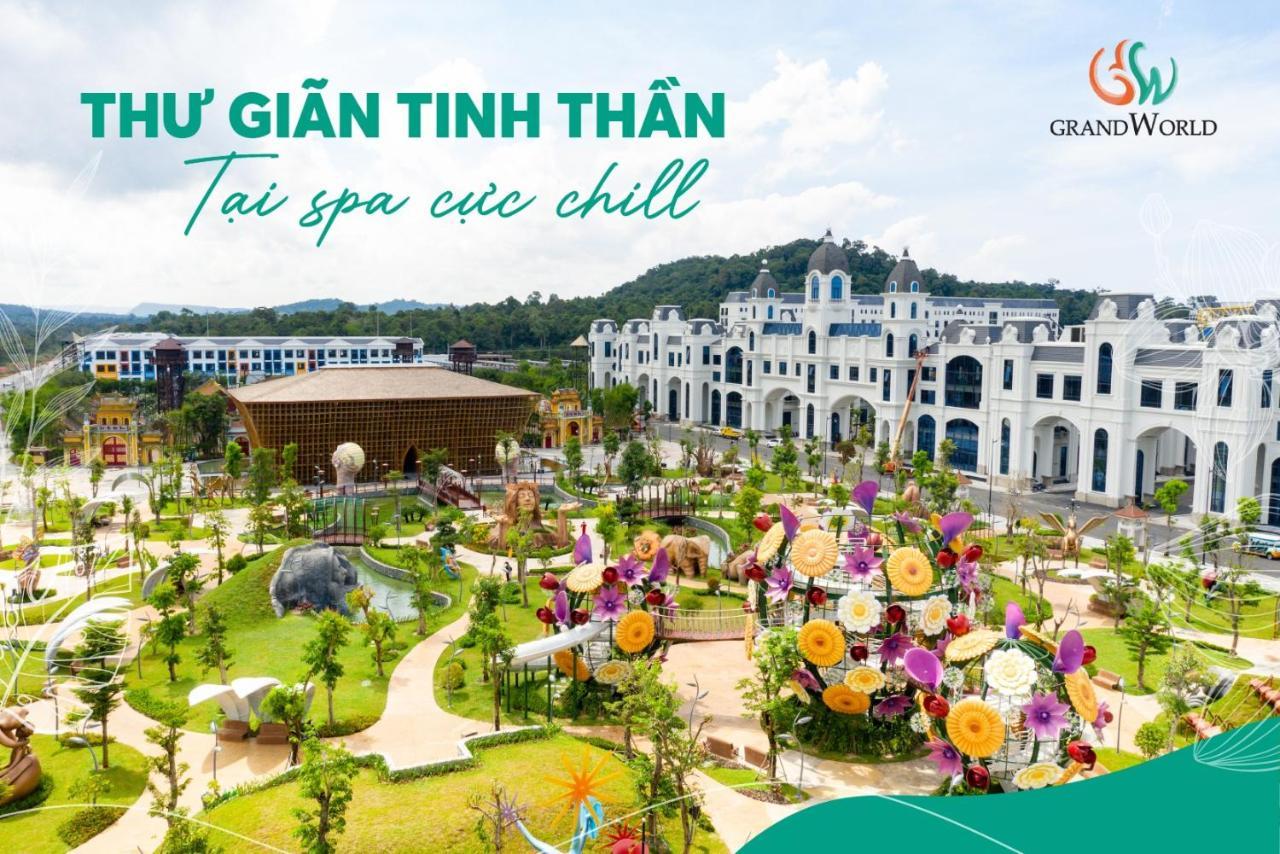 Bistro Hotel Grand World Phu Quoc Exteriér fotografie